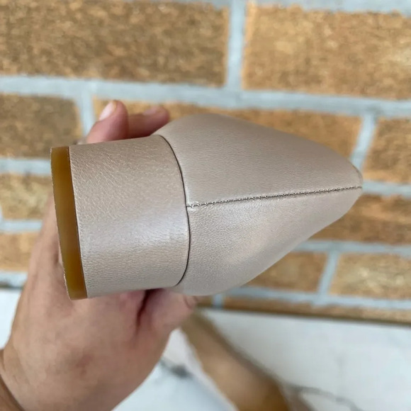 Fabio rusconi Scalloped Leather Pumps 40.5 - Picture 5 of 11